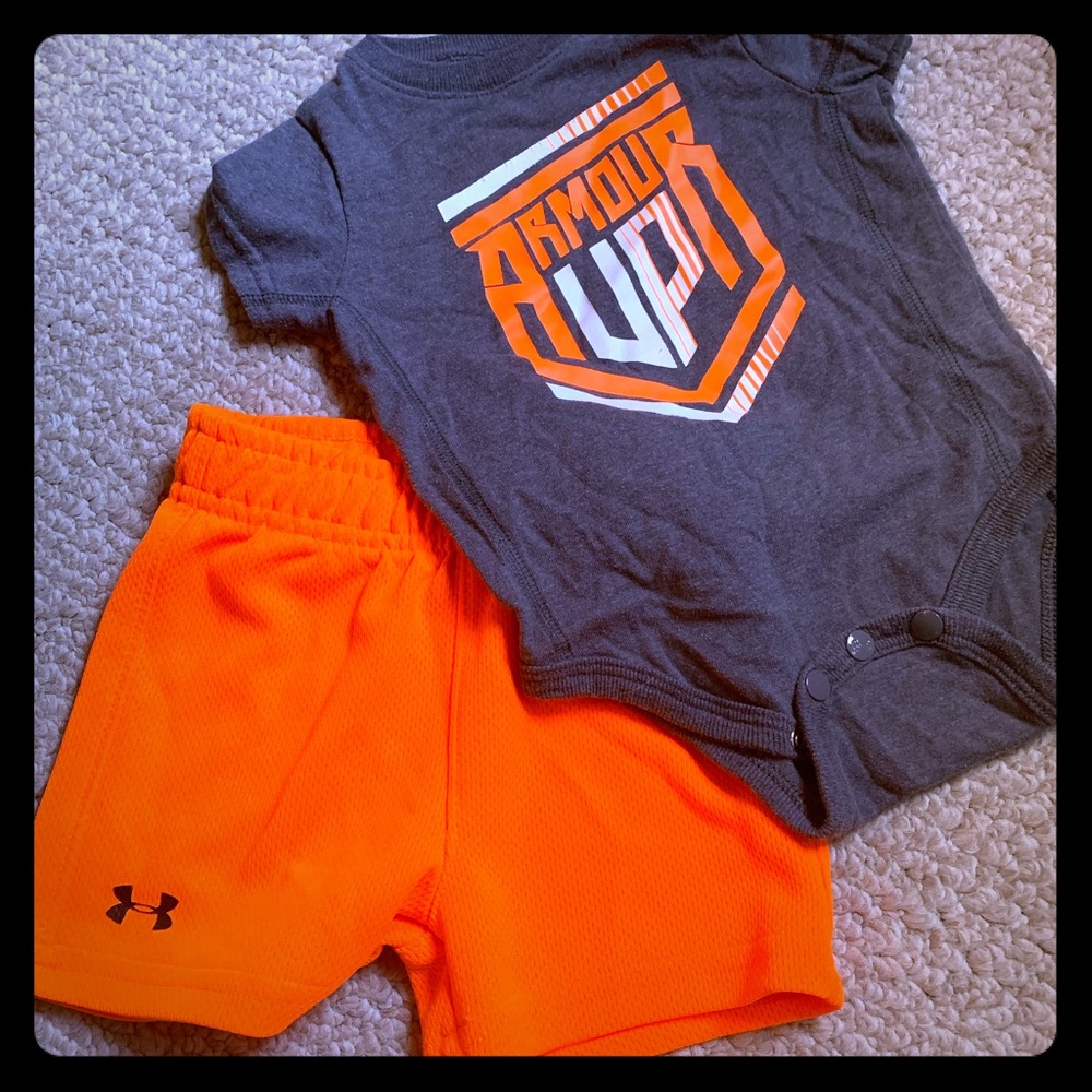 3-6 month under armour set